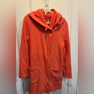 Moth by Anthropologie salmon pink cardigan size medium